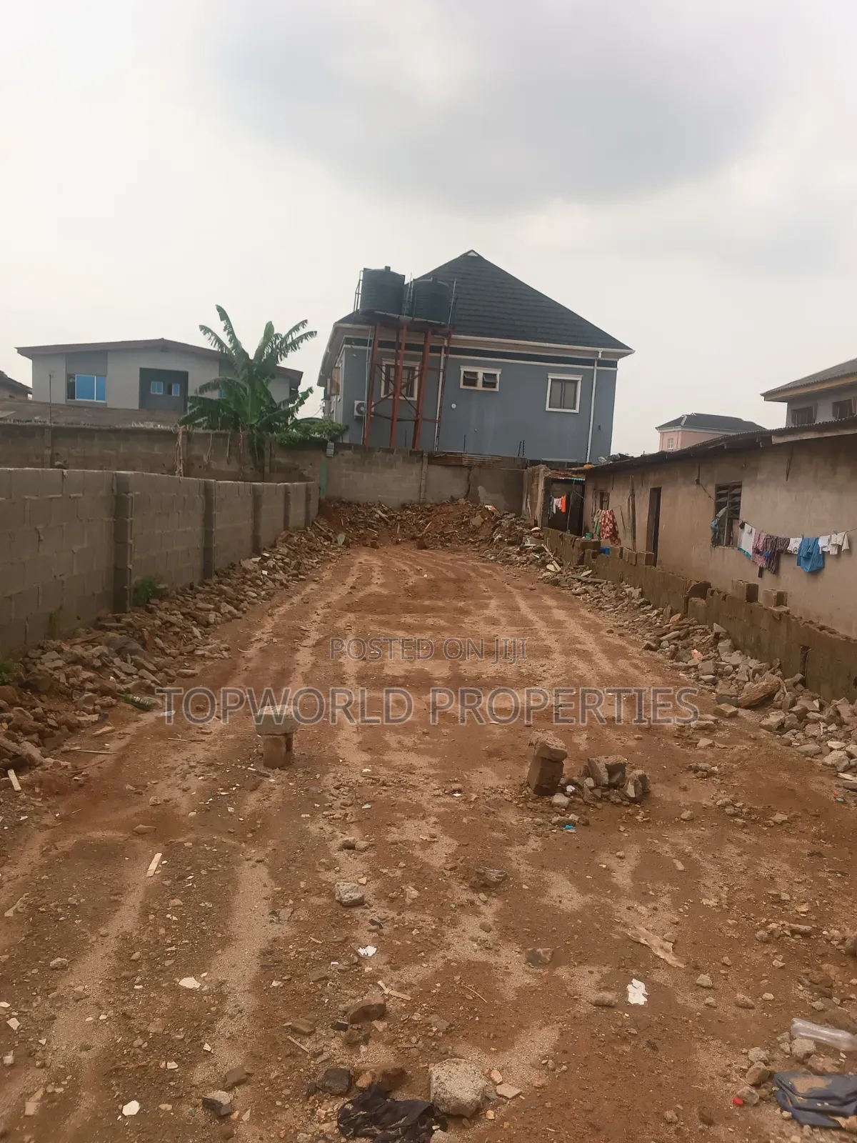 Half Plot of Land Along Tarred Street at Balogun in Iju-Ishaga