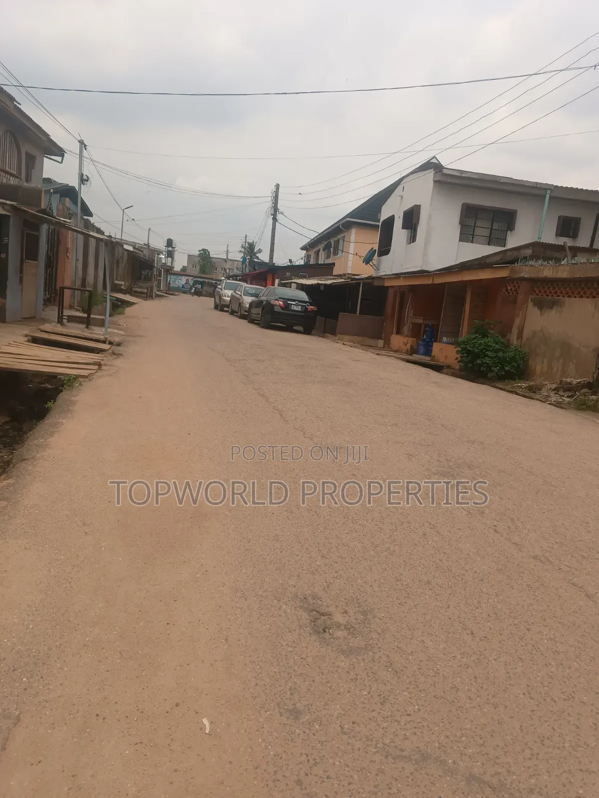 Half Plot of Land Along Tarred Street at Balogun in Iju-Ishaga