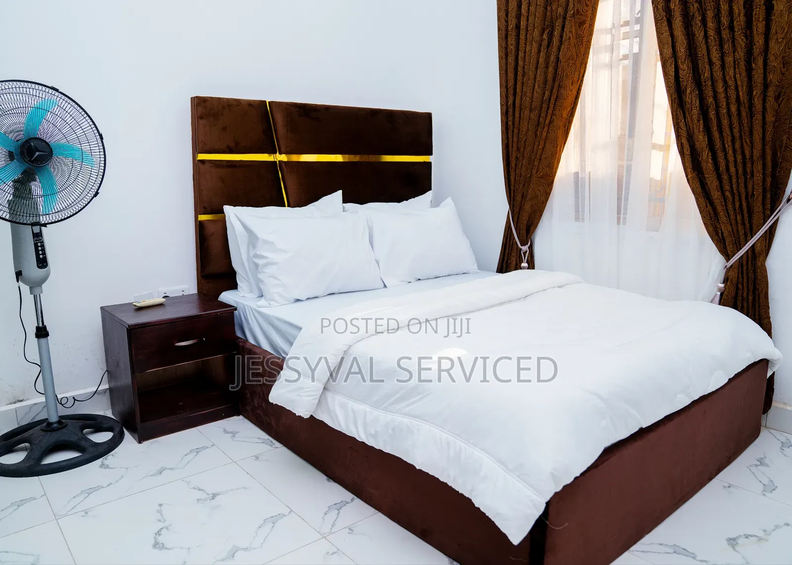 On Bedroom Classy Serviced Apartment in Life Camp