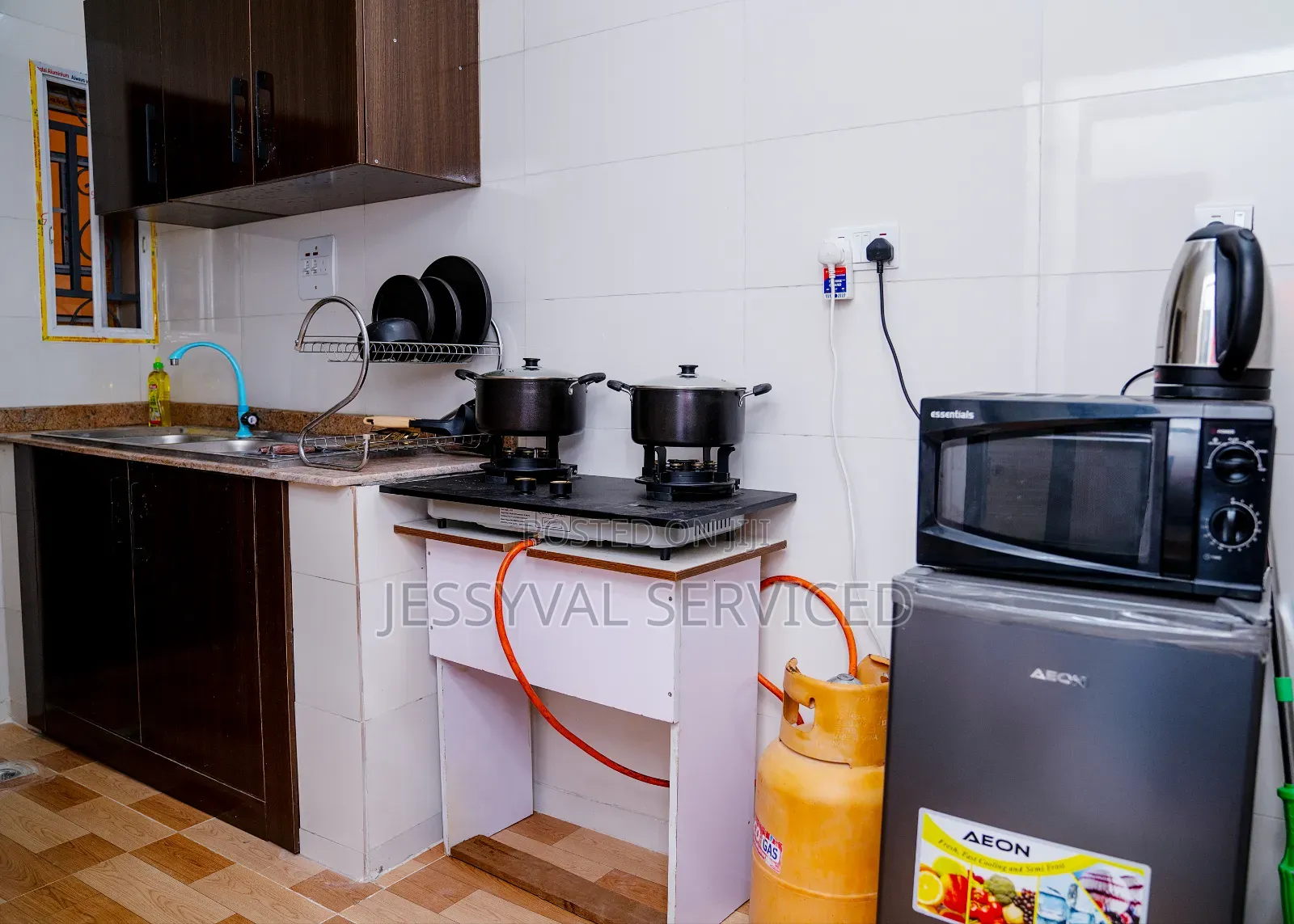 On Bedroom Classy Serviced Apartment in Life Camp
