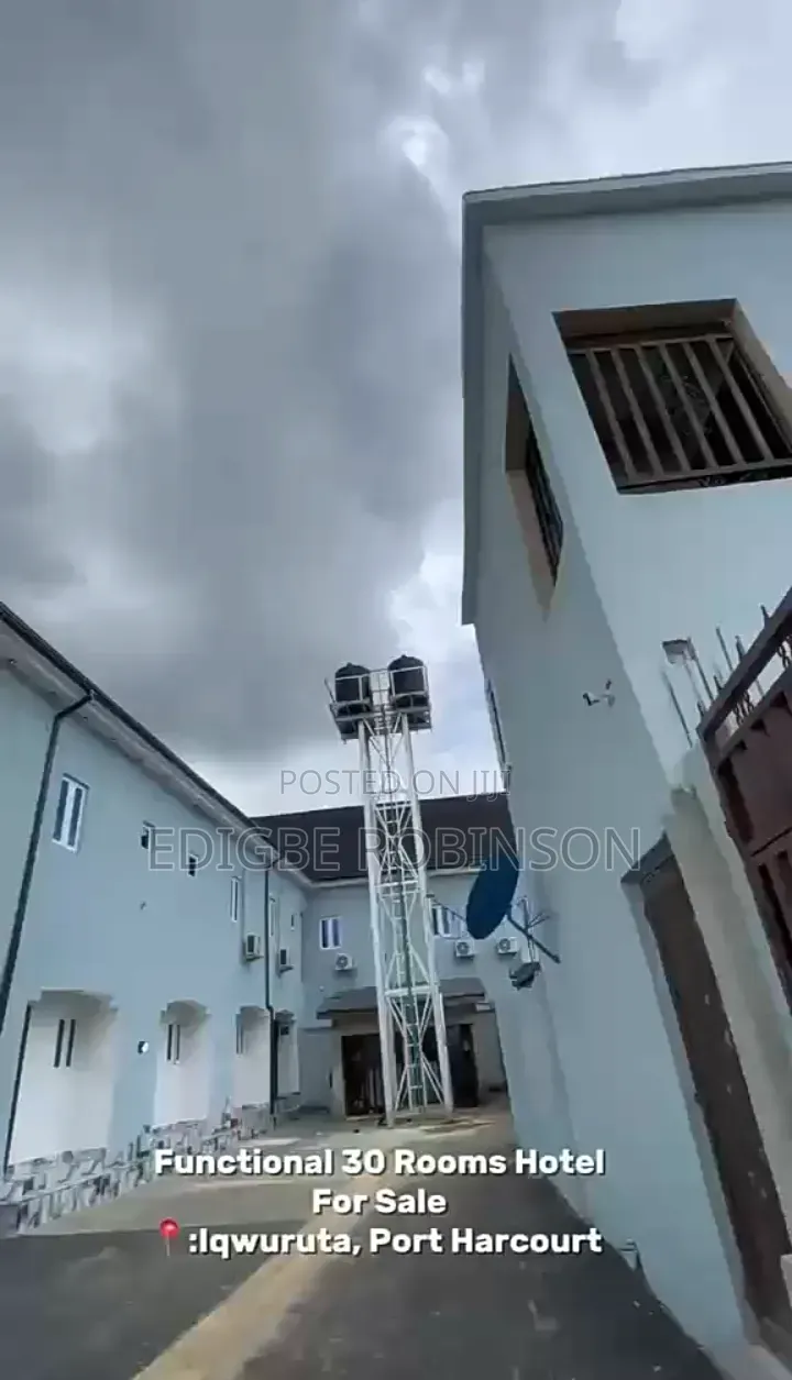 Functional 30 Rooms Hotel for Sale in Port-Harcourt in New Layout