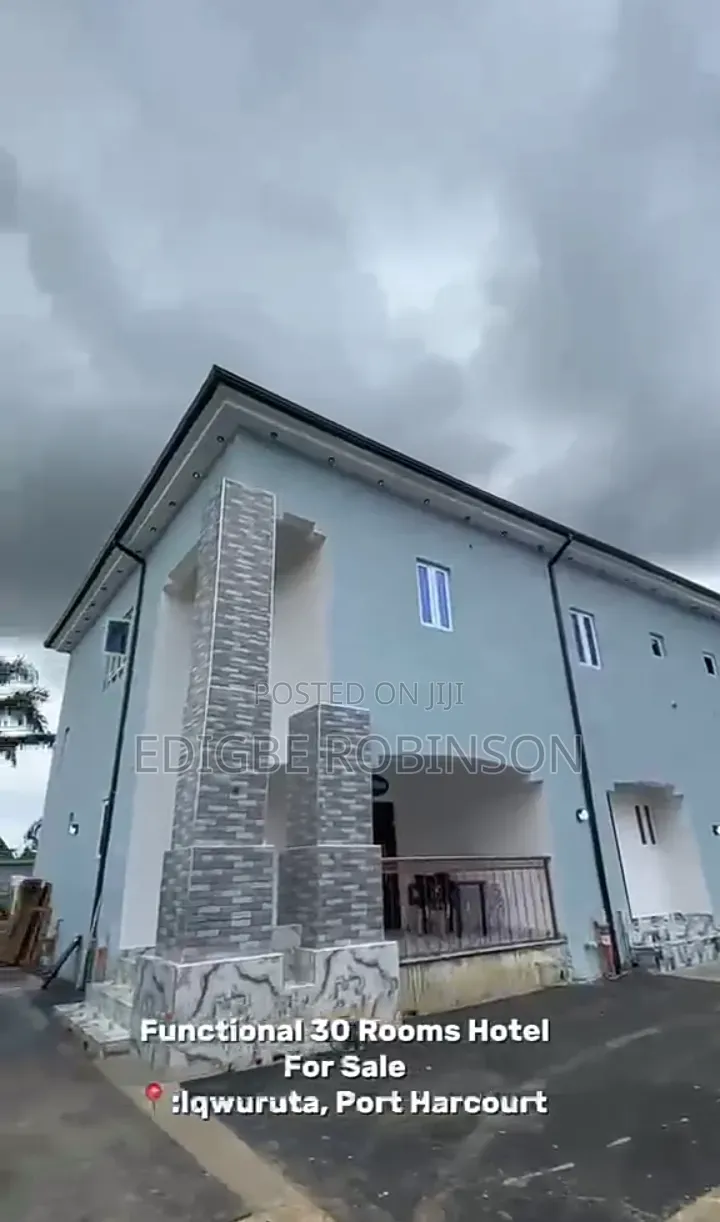Functional 30 Rooms Hotel for Sale in Port-Harcourt in New Layout