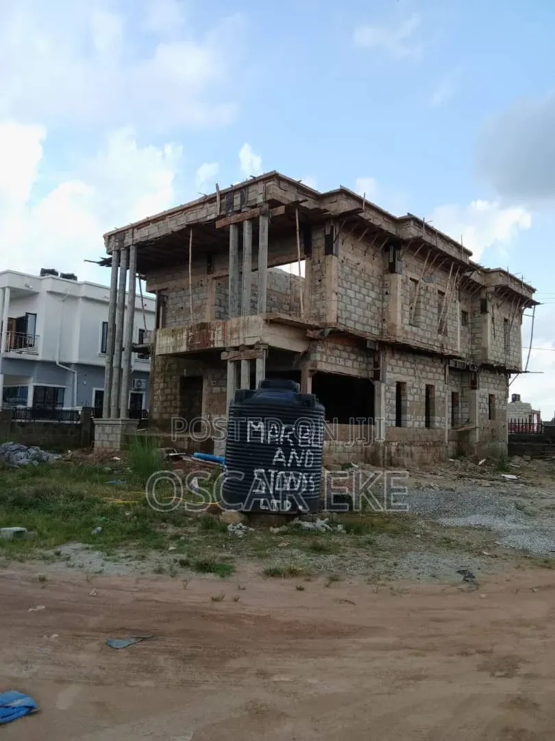 4 Bedroom Carcass Duplex in Sabon Lugbe