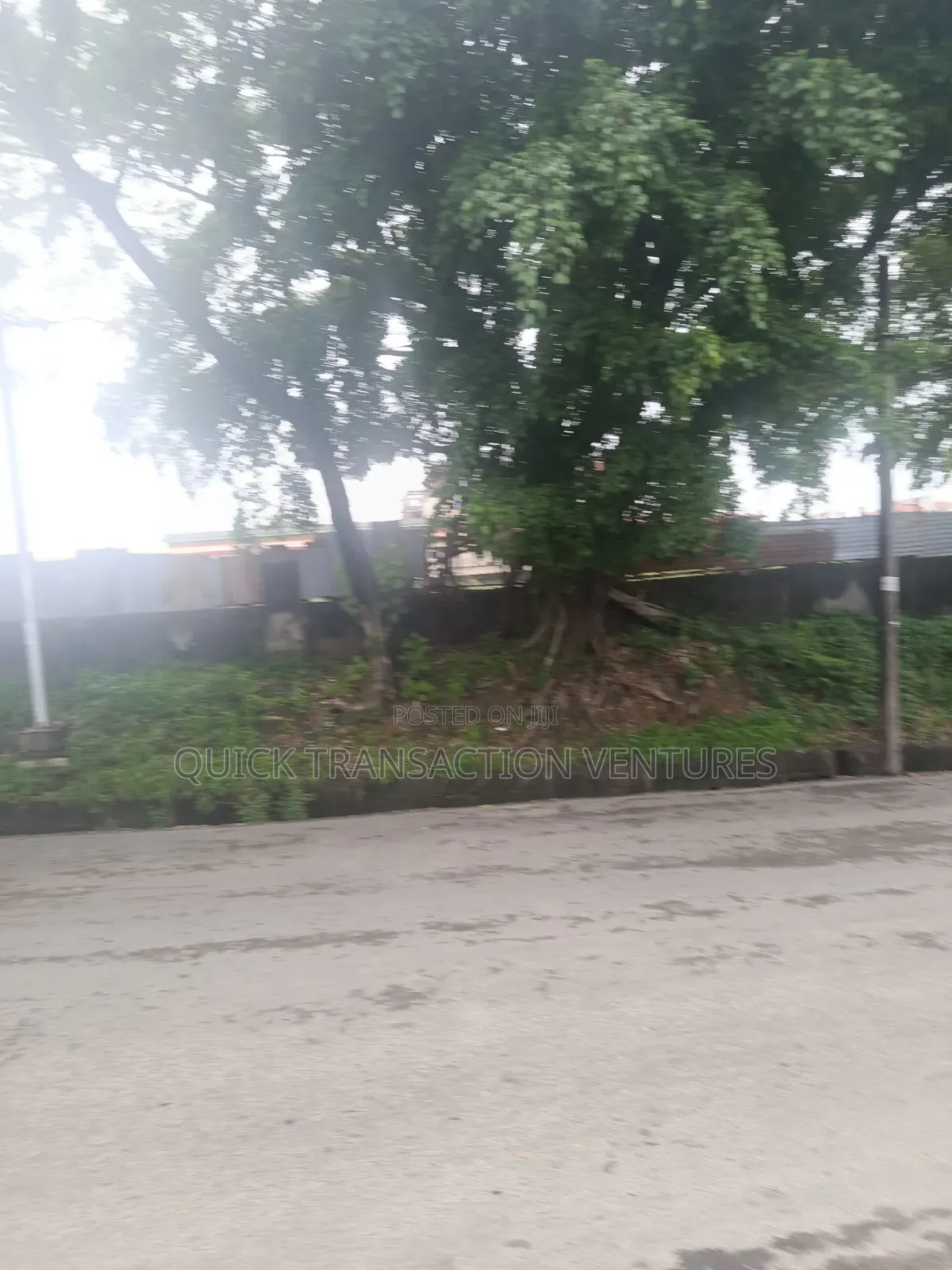 One Hectare of Land Fenced Round With Gate in Adekunle