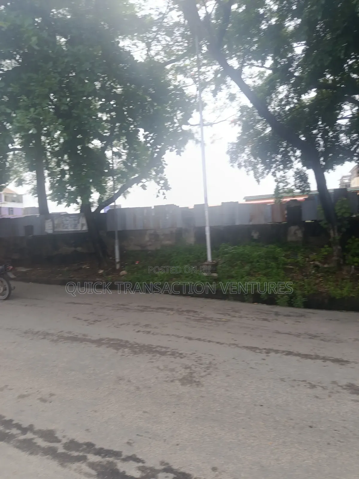 One Hectare of Land Fenced Round With Gate in Adekunle