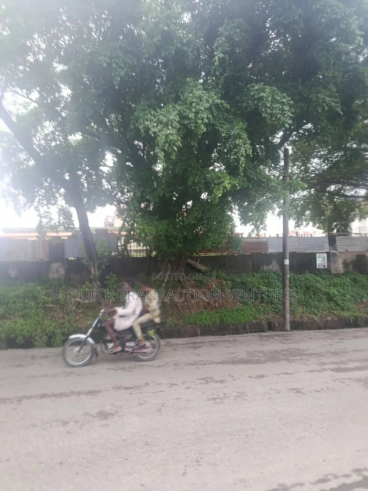 One Hectare of Land Fenced Round With Gate in Adekunle