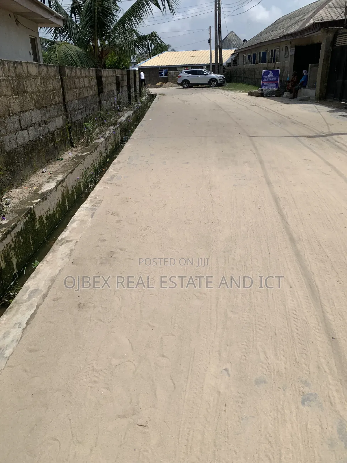 Full Plot With 8 Units of Mini Flat Built to Window Level in Ajah