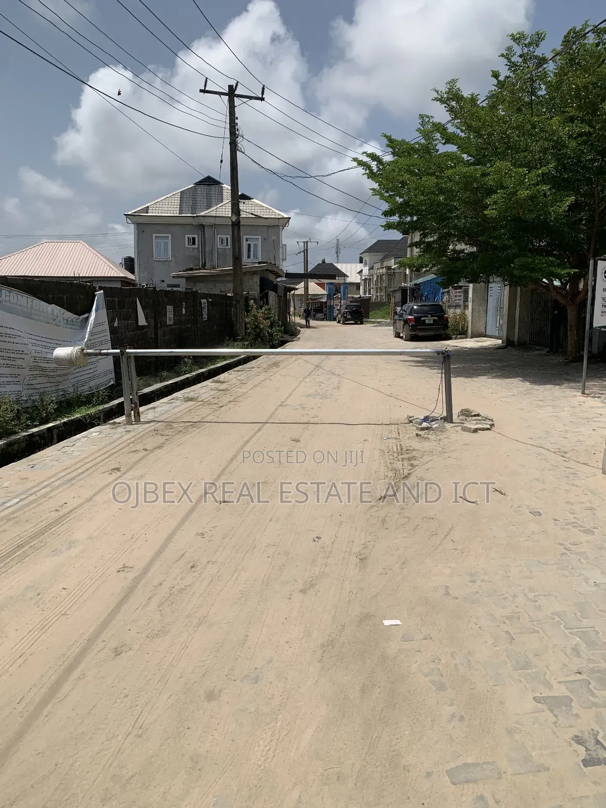 Full Plot With 8 Units of Mini Flat Built to Window Level in Ajah