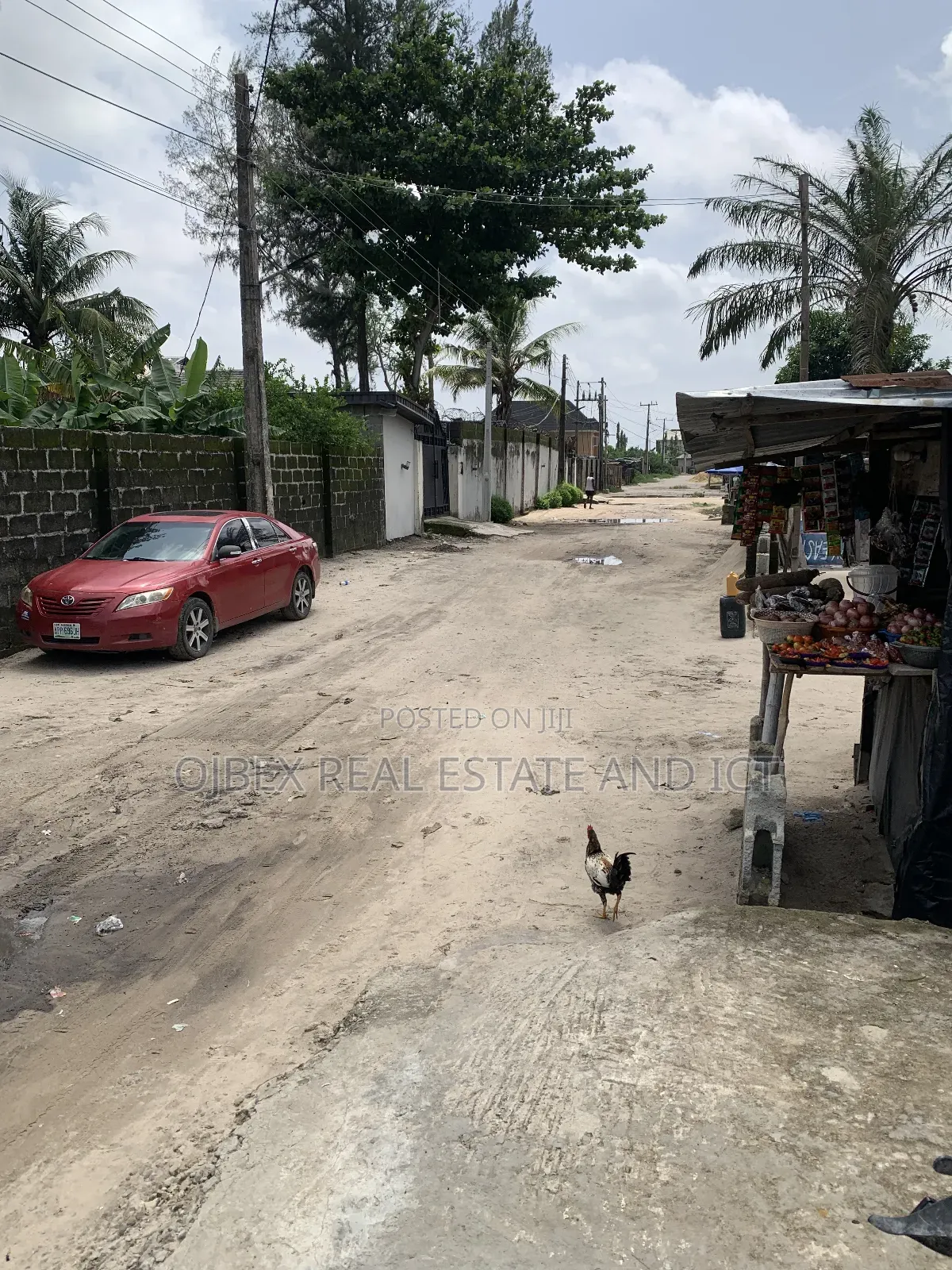 Full Plot With 8 Units of Mini Flat Built to Window Level in Ajah