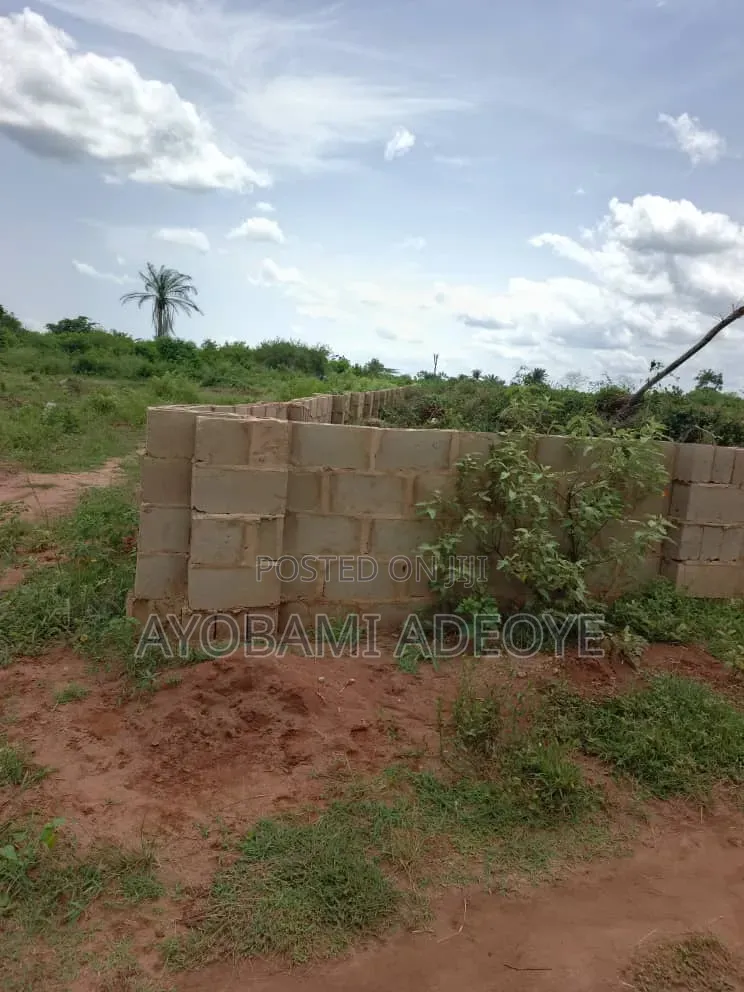 4 Plots Fence Together at Aton Ota in Ado-Odo/Ota