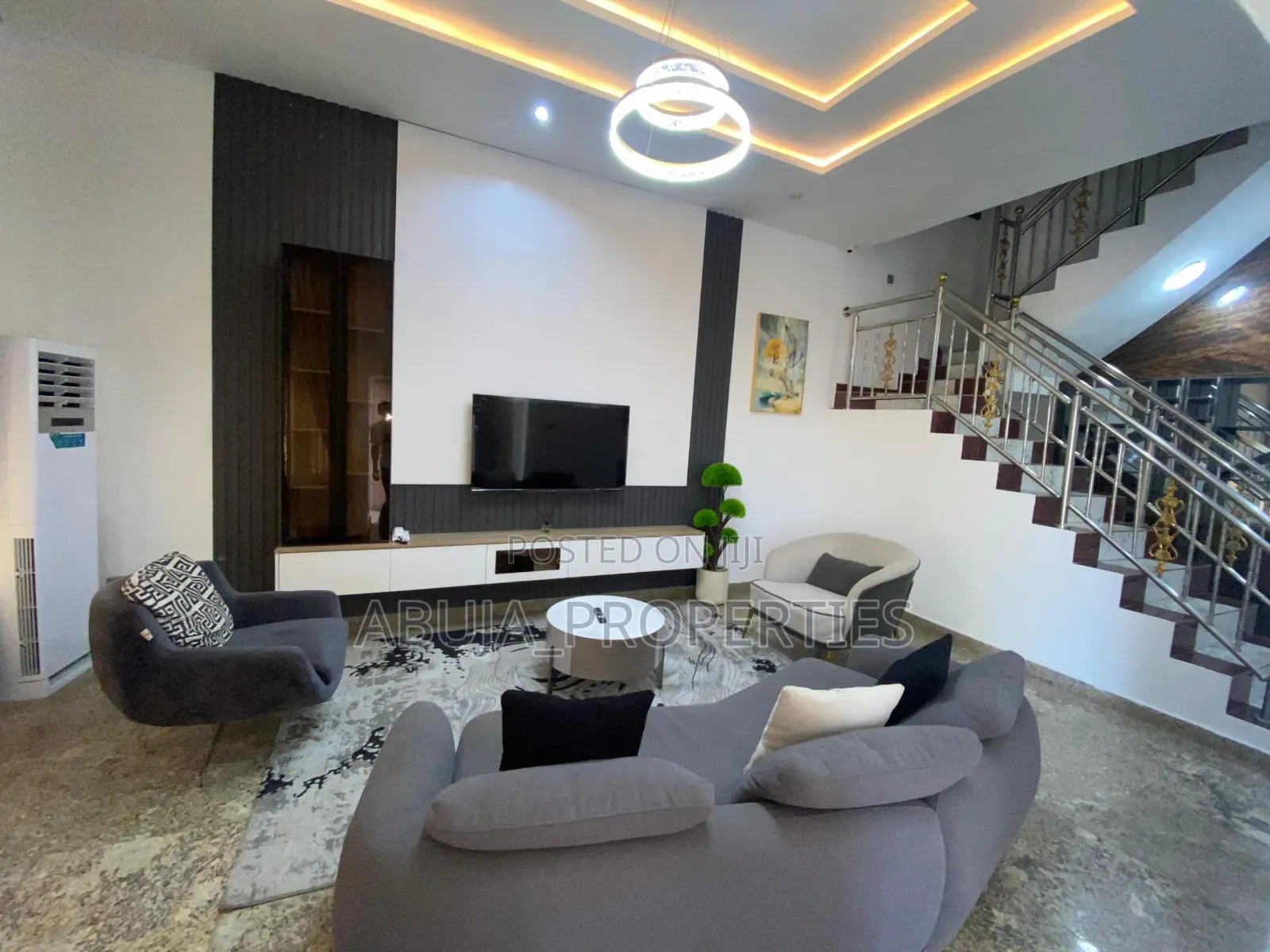 Furnished 5bdrm Duplex in Guzape District for rent in Guzape District