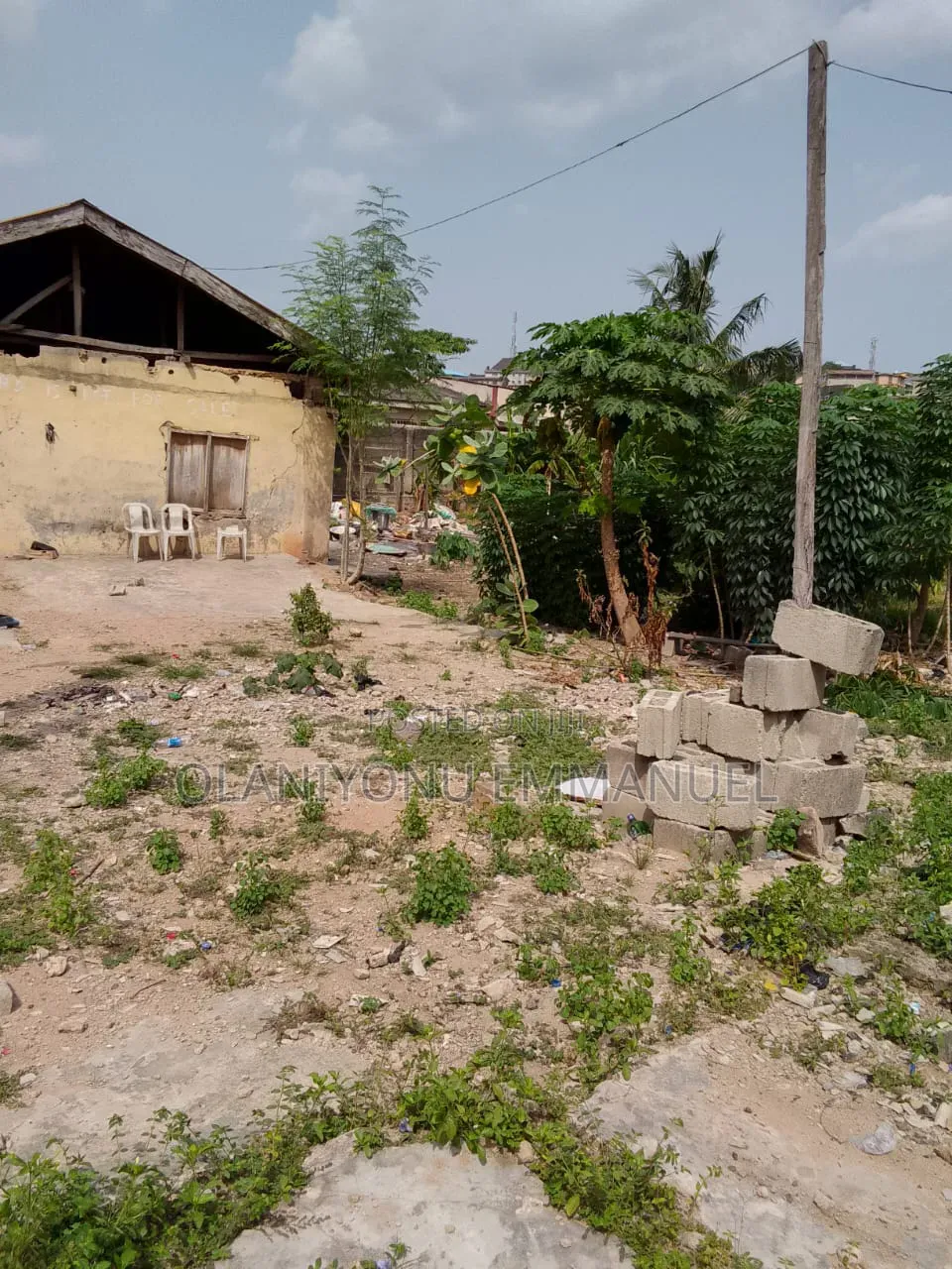 A Full Plot of Land in a Developed Environment in Haruna Ogba,Ikeja,. in Ogba