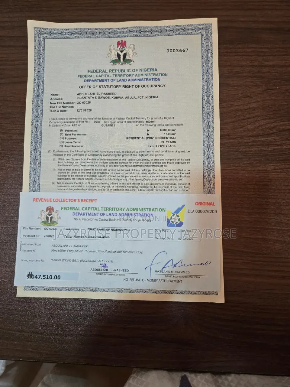 Hot Guzape 2 Land for Sale in Guzape District