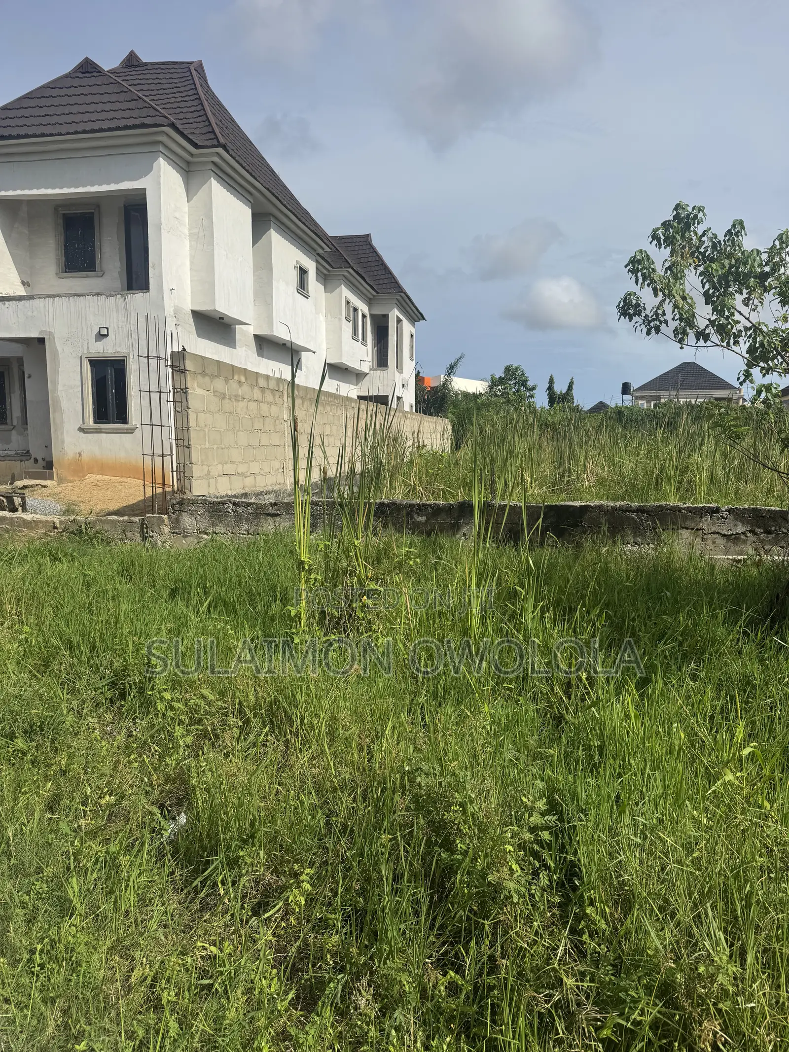 Full Plot of Land for Sale With Foundation in Ado / Ajah
