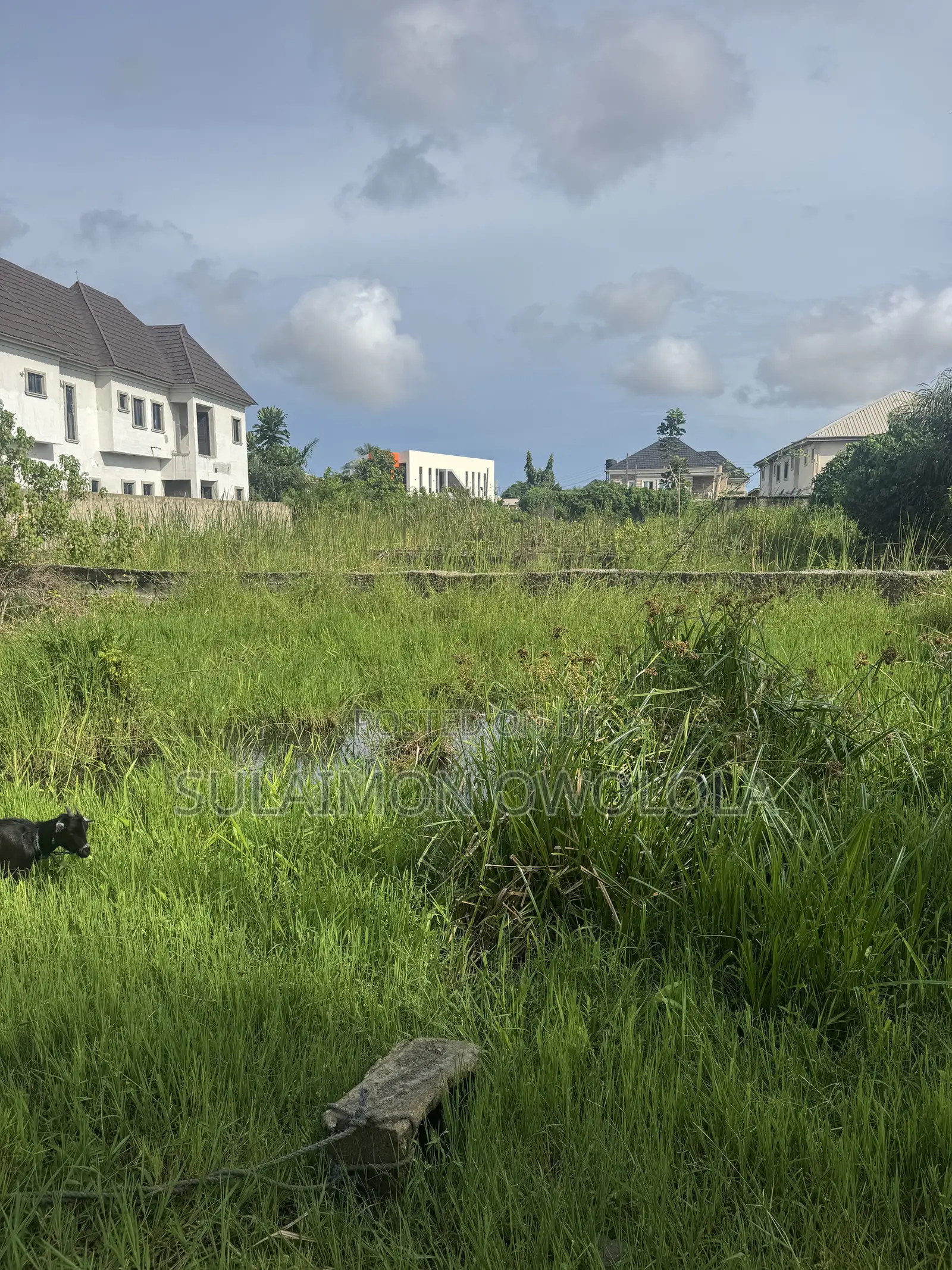 Full Plot of Land for Sale With Foundation in Ado / Ajah