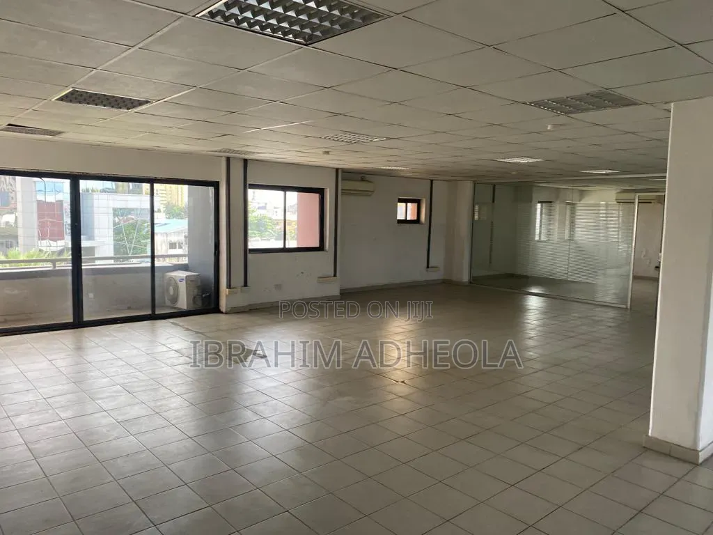 Per SQM for Lease Open Plan Office Space in Ligali Ayorinde