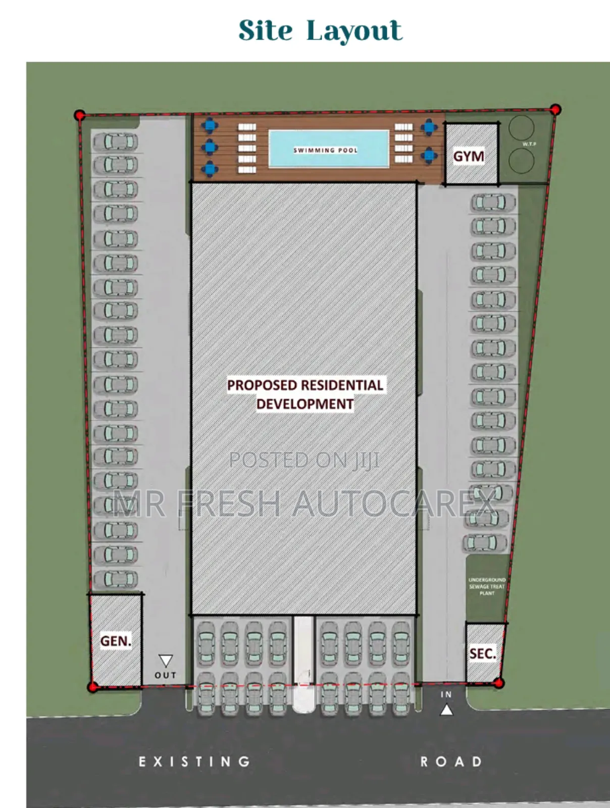 3bdrm Block of Flats in Mr Fresh Court, Adeola Odeku for sale in Adeola Odeku