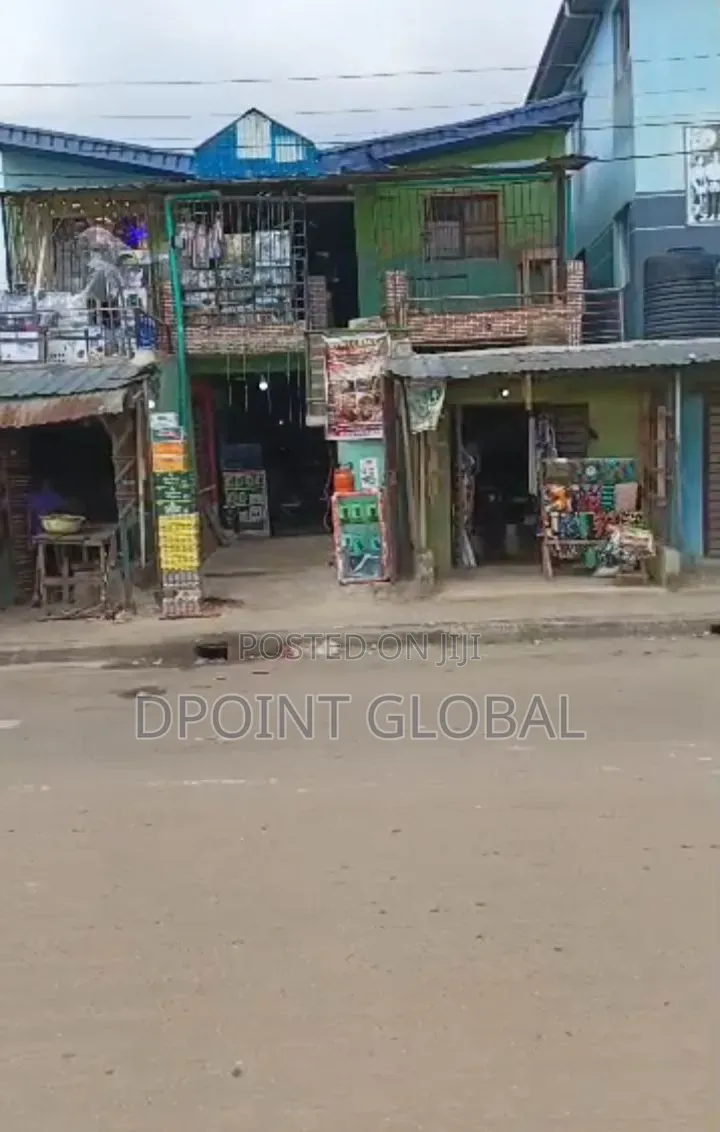 A Storey Building of 16 Lockup Shops in Kola in Alagbado