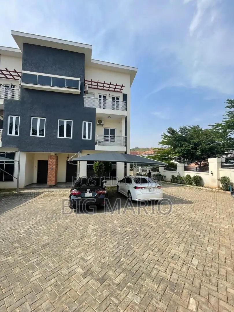 Furnished 4bdrm Duplex in Guzape for rent in Guzape District