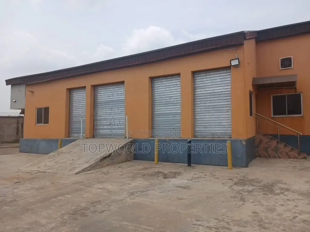 Massive Warehouse on One Acre Along Lagos Ibadan Express Way in Shimawa
