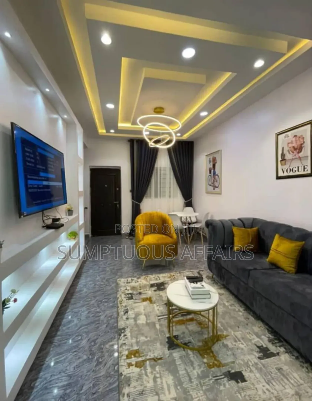 Furnished 3bdrm Apartment in Adeola Odeku for rent in Adeola Odeku