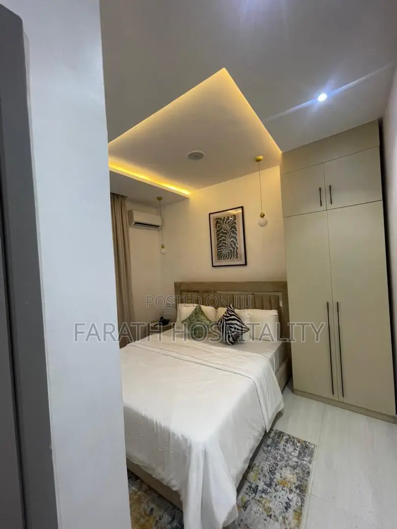 Luxury One Bedroom Shortlet With Ps5, Pool and Gym in a Secured Estate in Lekki Phase 1