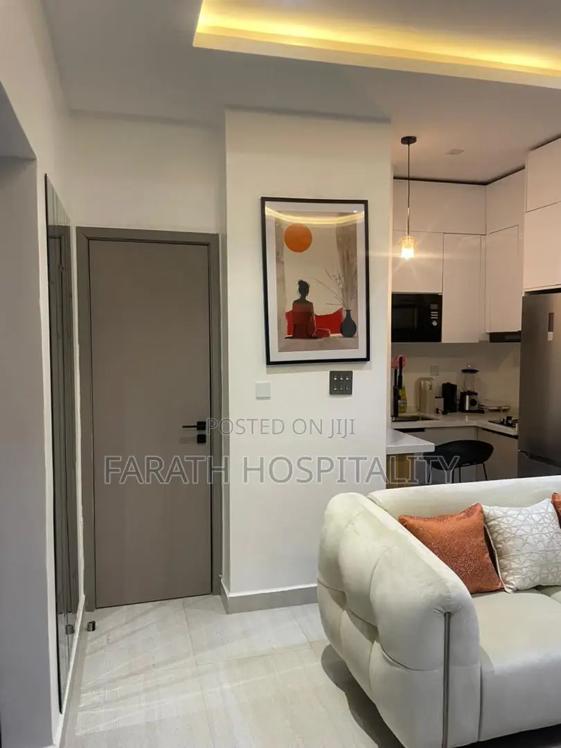 Luxury One Bedroom Shortlet With Ps5, Pool and Gym in a Secured Estate in Lekki Phase 1