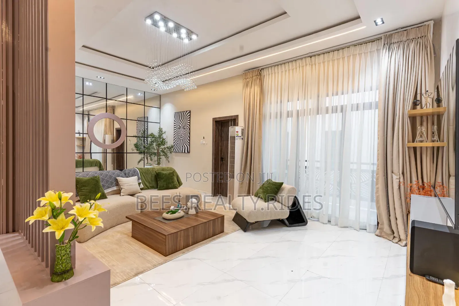 Brand New City View 2 Bedroom With a Ps5 and a Washing Machine in Lekki Phase 1