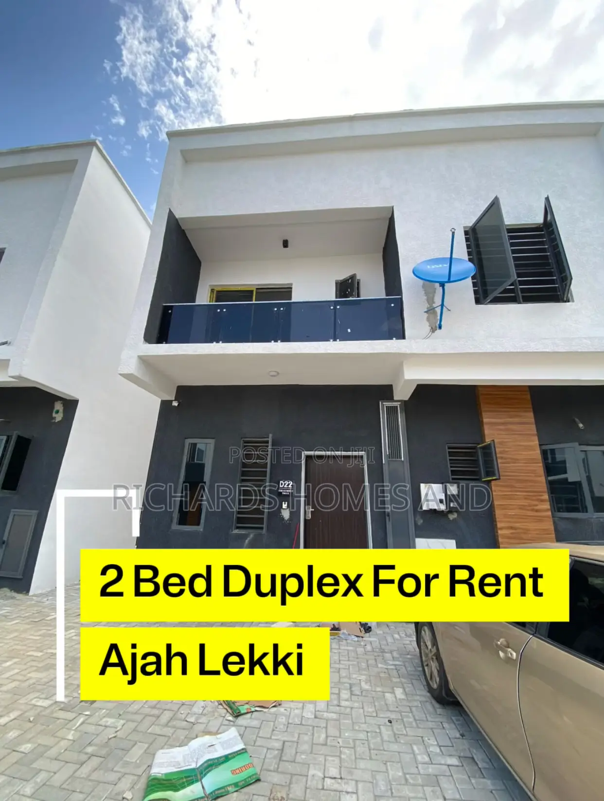 2bdrm Duplex in Canaan Estate for rent in Canaan Estate
