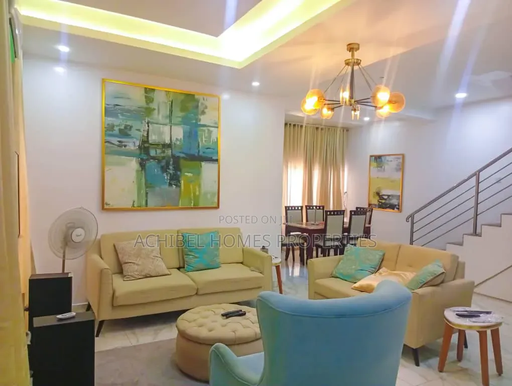 Furnished 4bdrm Duplex in Coleman Nwafor, Lekki Phase 2 for rent in Lekki Phase 2