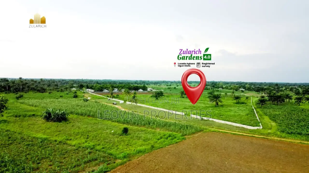 Land for Sale in Lusada Agbara | Registered Survey | From ₦1.62m in Ogun State