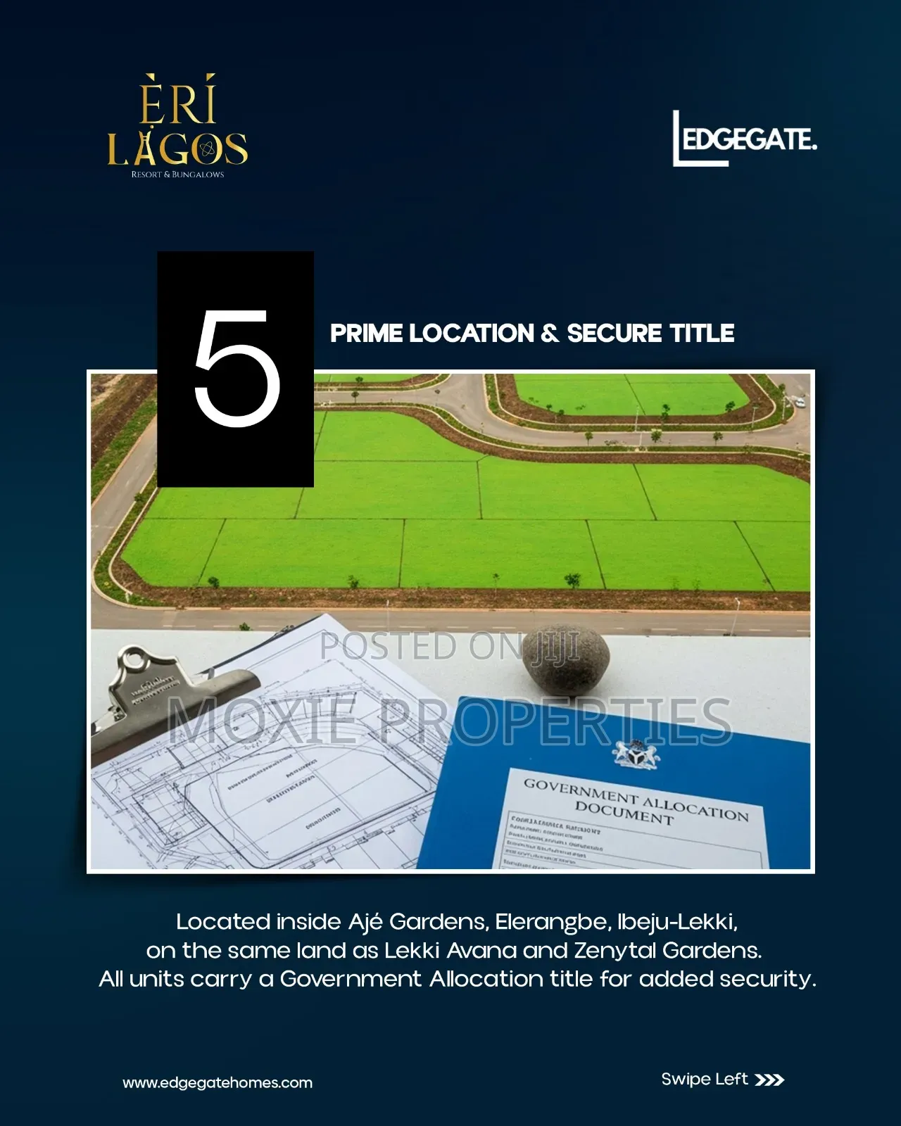 3bdrm Bungalow in Eri Lagos Resort And, Off Lekki-Epe Expressway in Off Lekki-Epe Expressway