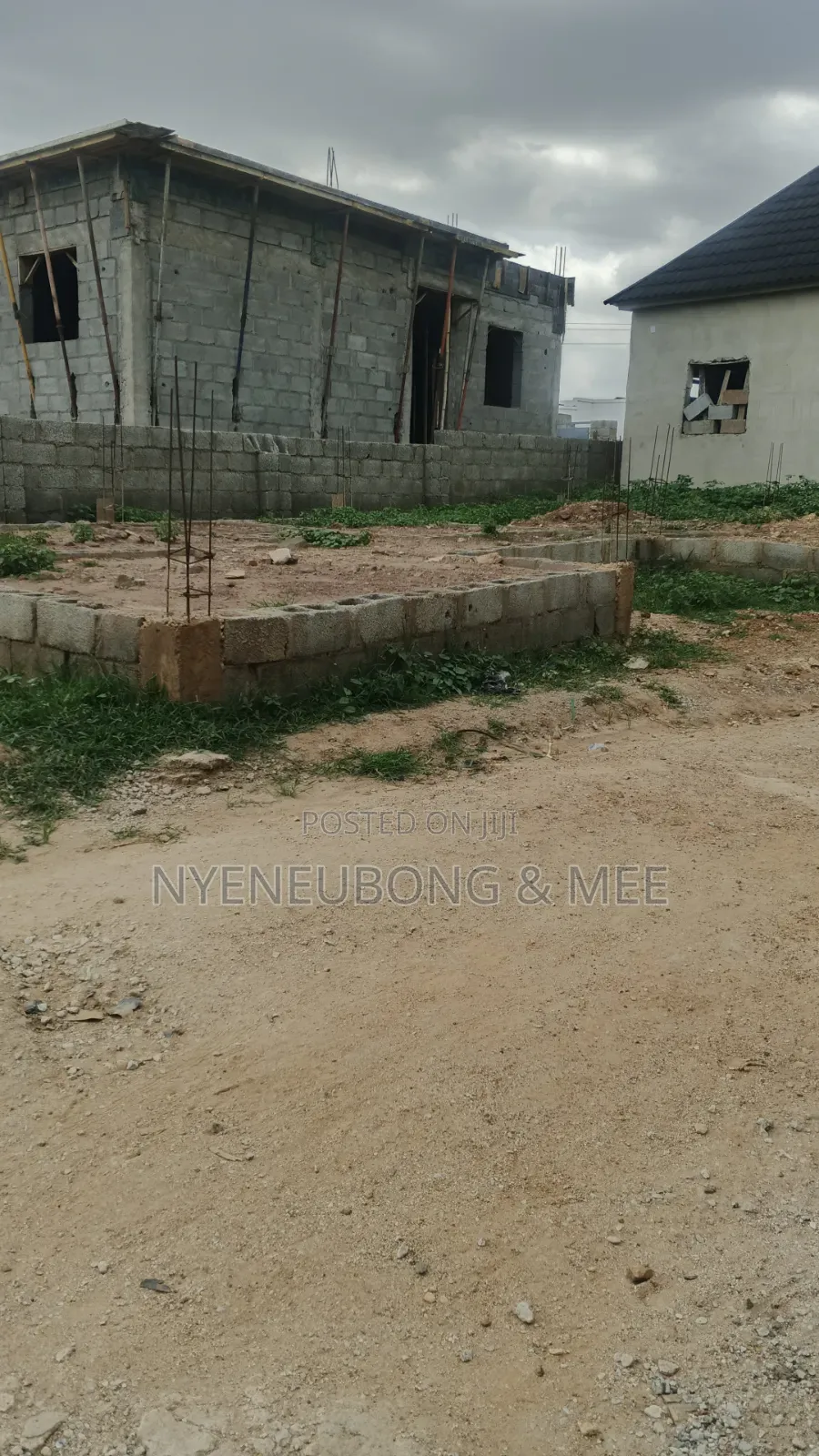 Land and Two Bedrooms Foundation for Dale in Karu