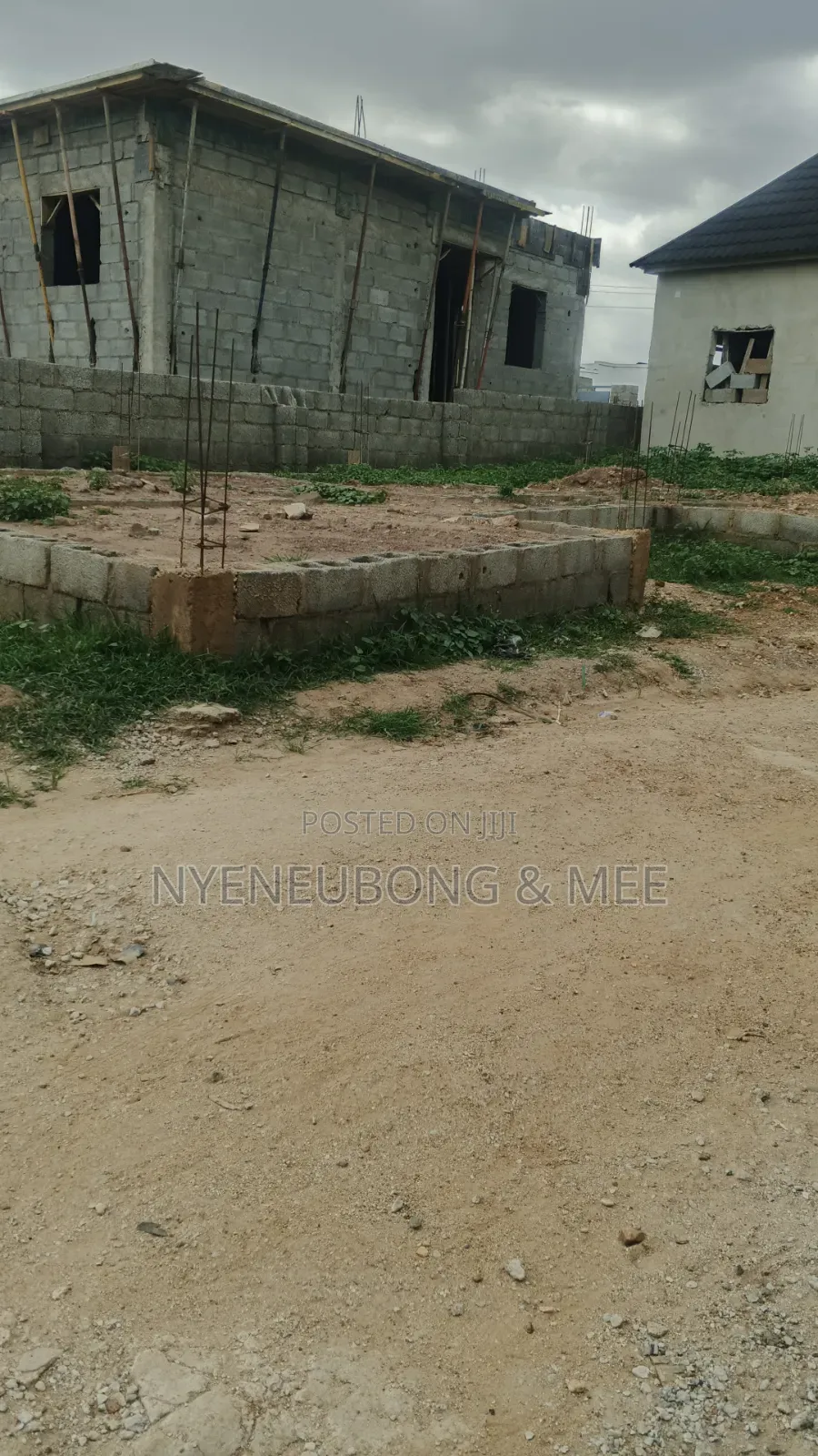 Land and Two Bedrooms Foundation for Dale in Karu