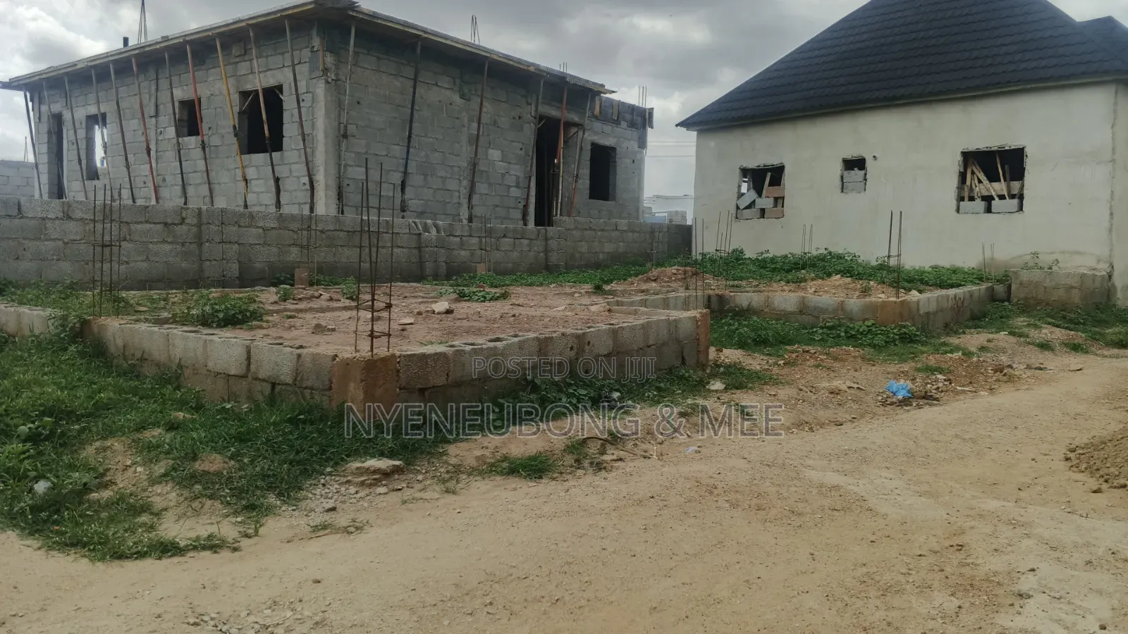 Land and Two Bedrooms Foundation for Dale in Karu