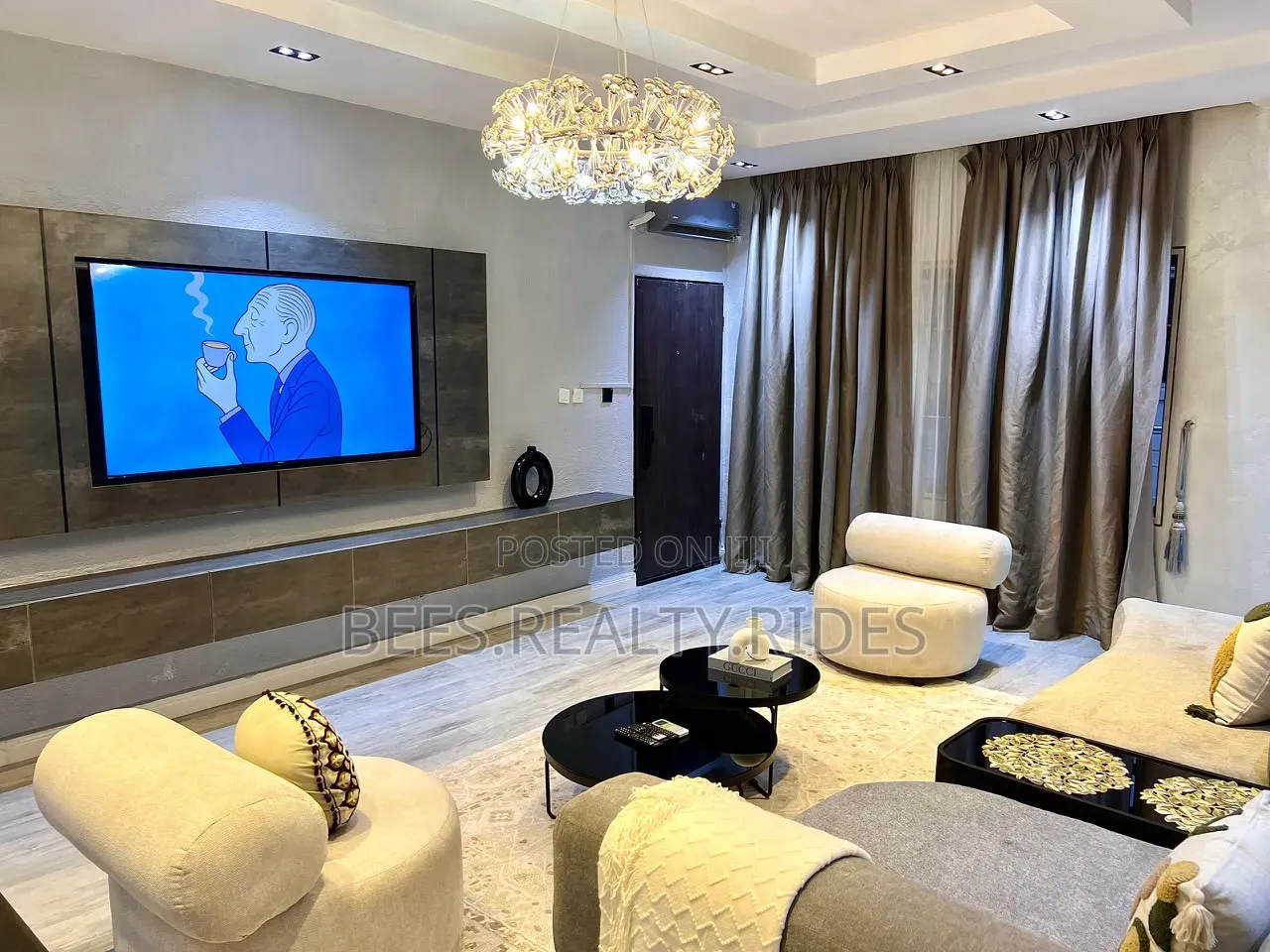 Newly Furnished 3 Bedroom With a Clean Pool, Snooker Tennis Table in Lekki Phase 1