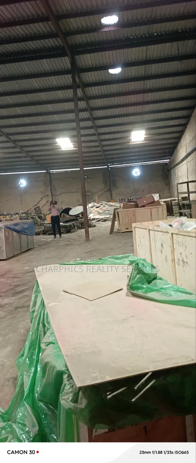 Self Compound 7,000sqm Warehouse Along Apapa-Oshodi Exp in Oshodi Expressway