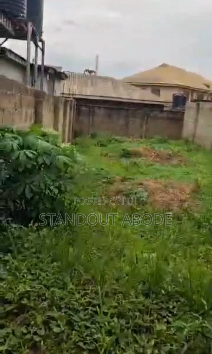 A Developed Land in a Mini Estate Urgently for Sale in Command in Abule Egba