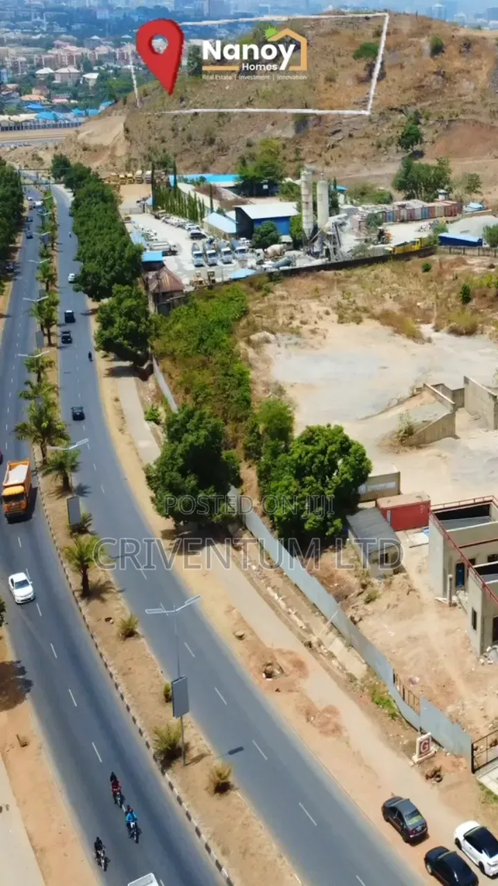 Estate Plots in Guzape on Tarred Road by Sars Junction in Guzape District