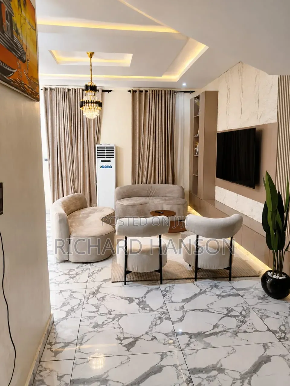 Furnished 3bdrm Duplex in Orchid (Monthly), Chevron for rent in Chevron