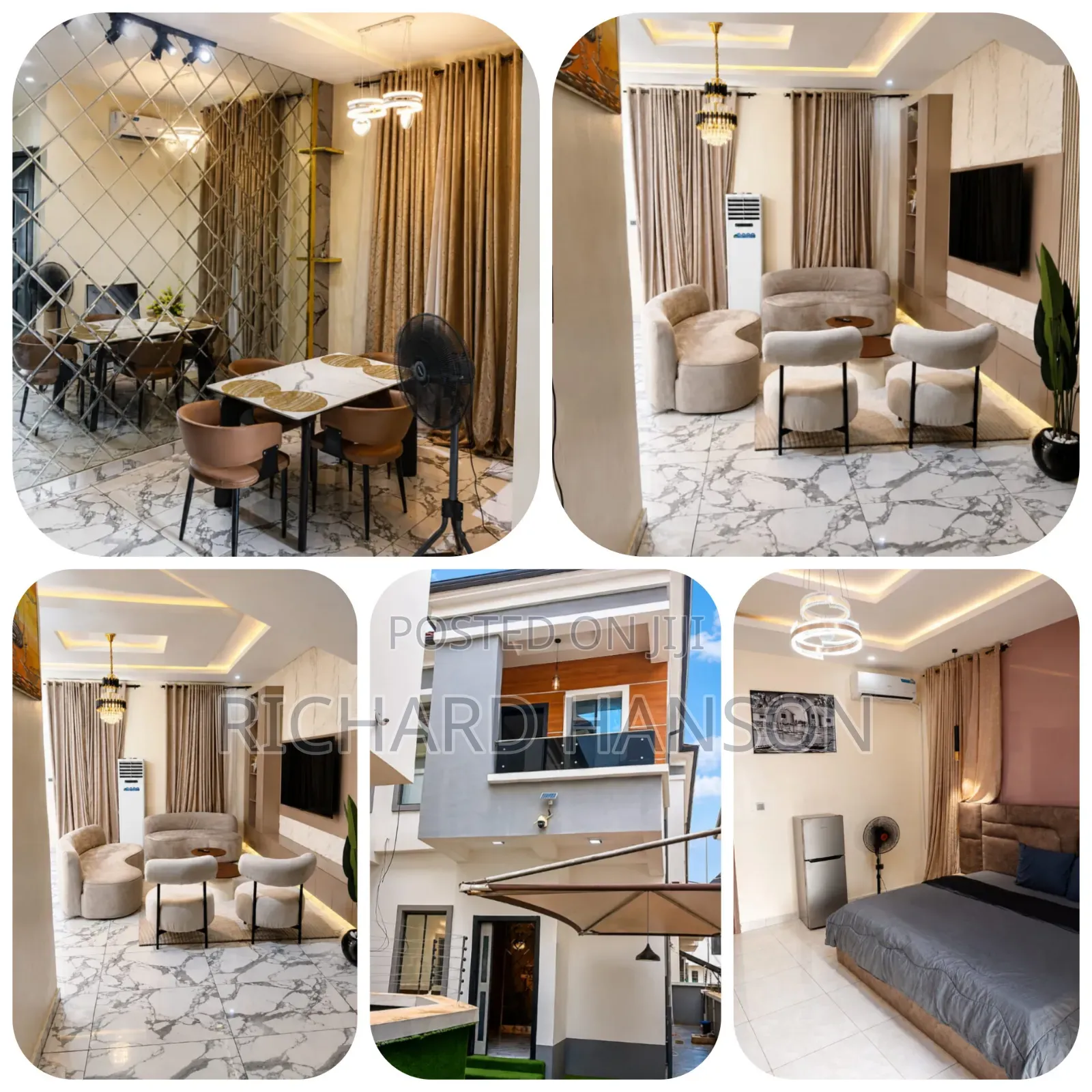 Furnished 3bdrm Duplex in Orchid (Monthly), Chevron for rent in Chevron