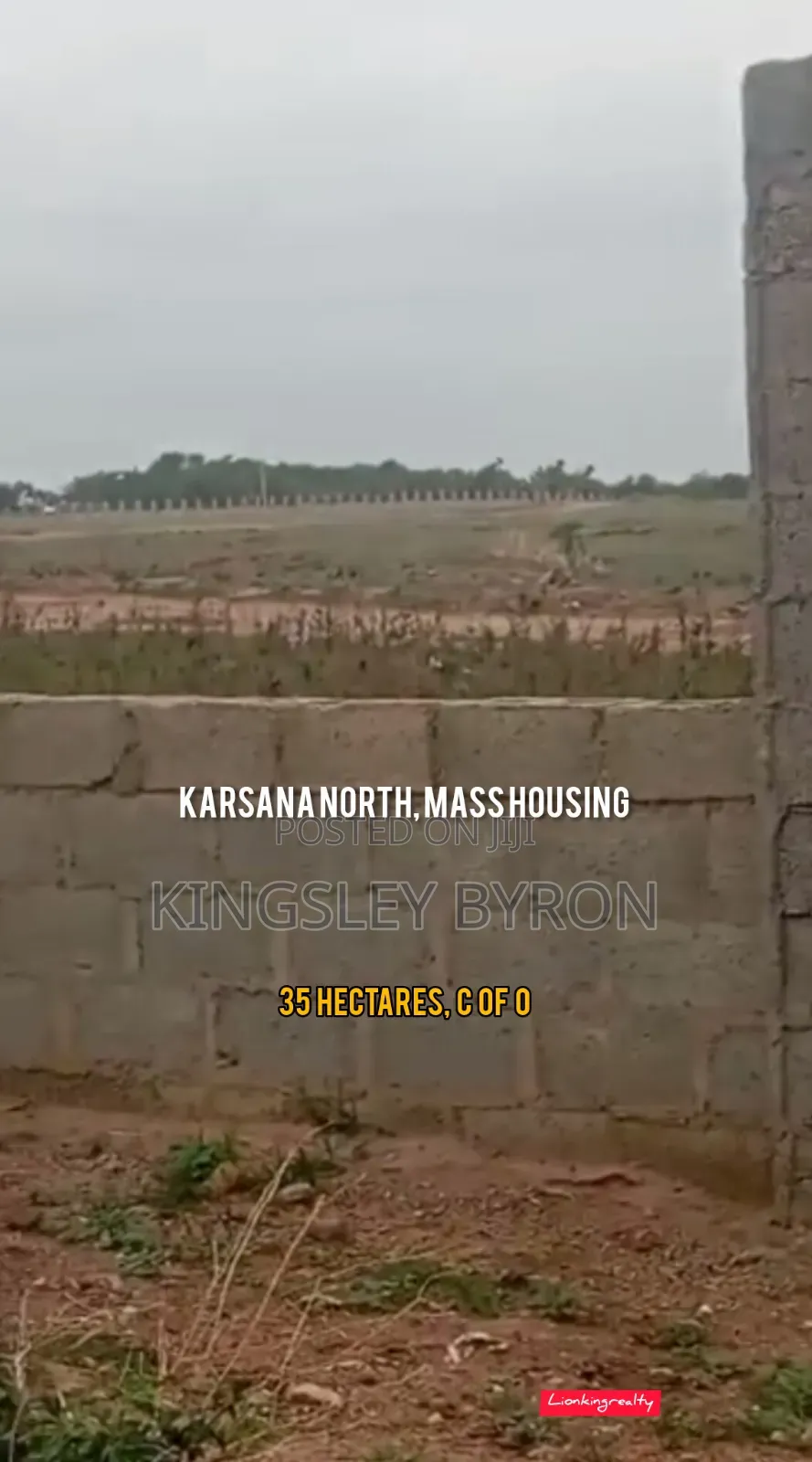 Hot Karsana North 35hectares, C Of O Mass Housing in Karsana
