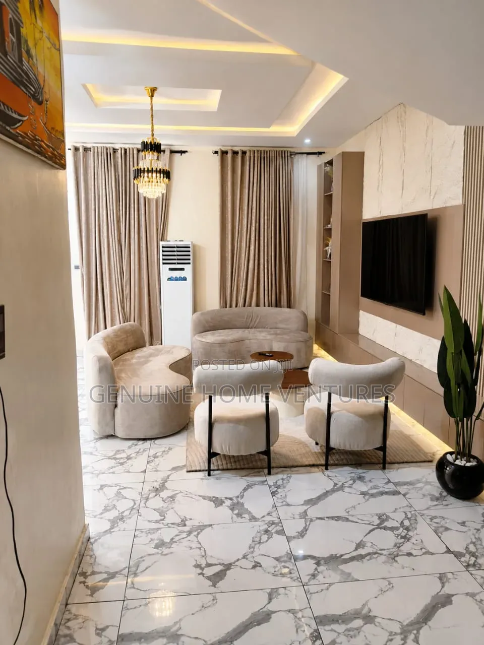Furnished 3bdrm Duplex in Orchid, Chevron for rent in Chevron