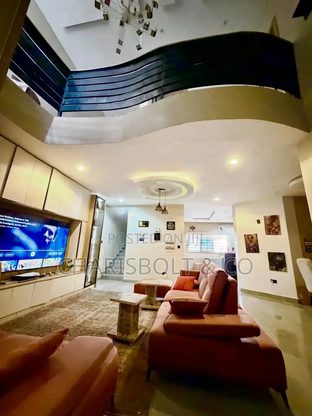 Furnished 5bdrm Duplex in Ochacho Estate, Life Camp for sale in Life Camp
