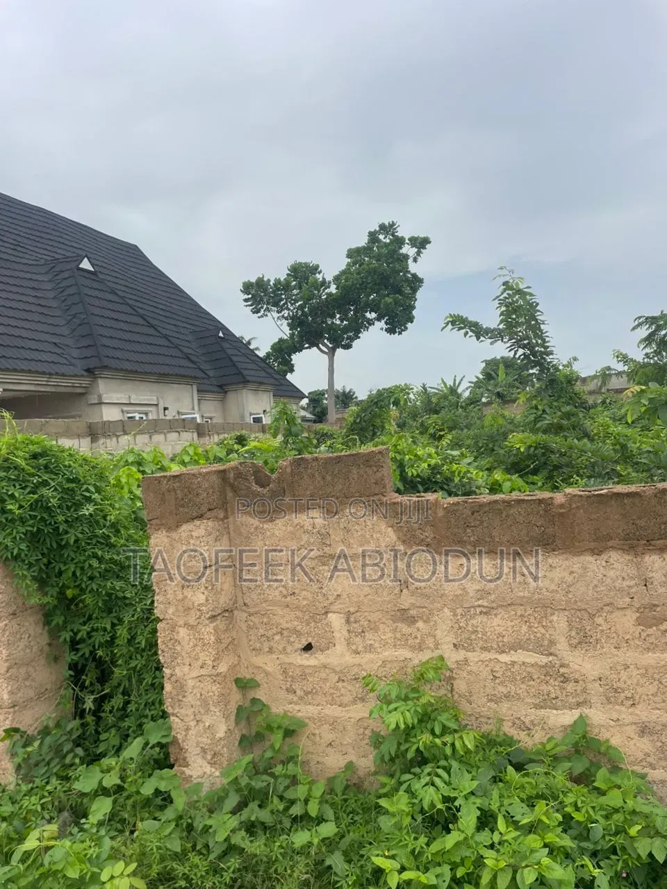A Plot of Land at Adeleke Estate With Fence and Gate in Olorunda-Osun
