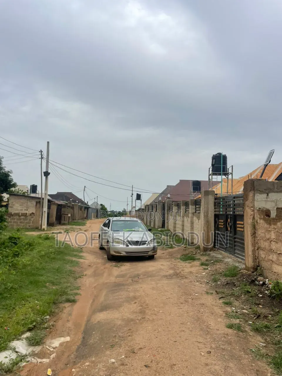 A Plot of Land at Adeleke Estate With Fence and Gate in Olorunda-Osun