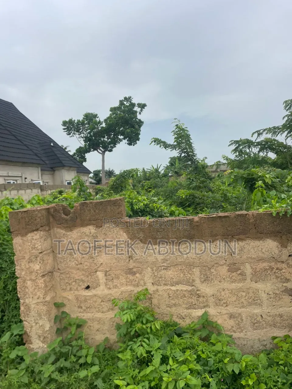 A Plot of Land at Adeleke Estate With Fence and Gate in Olorunda-Osun