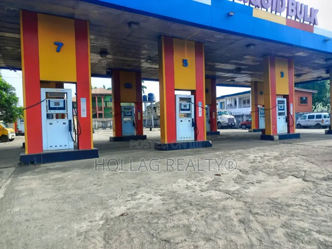 Functional Filling Station for Sale at Dopemu Lagos in Dopemu