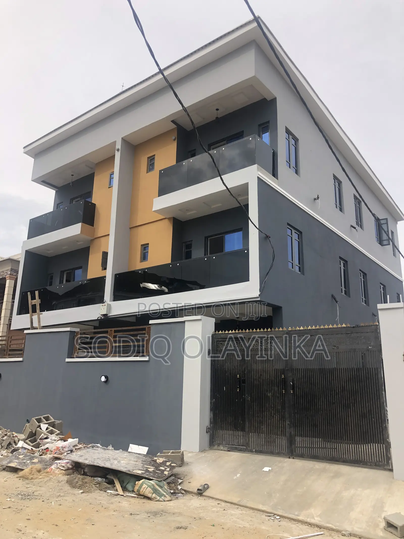 A 4 Bedroom Semi Detached Duplex in Ifako-Ogba