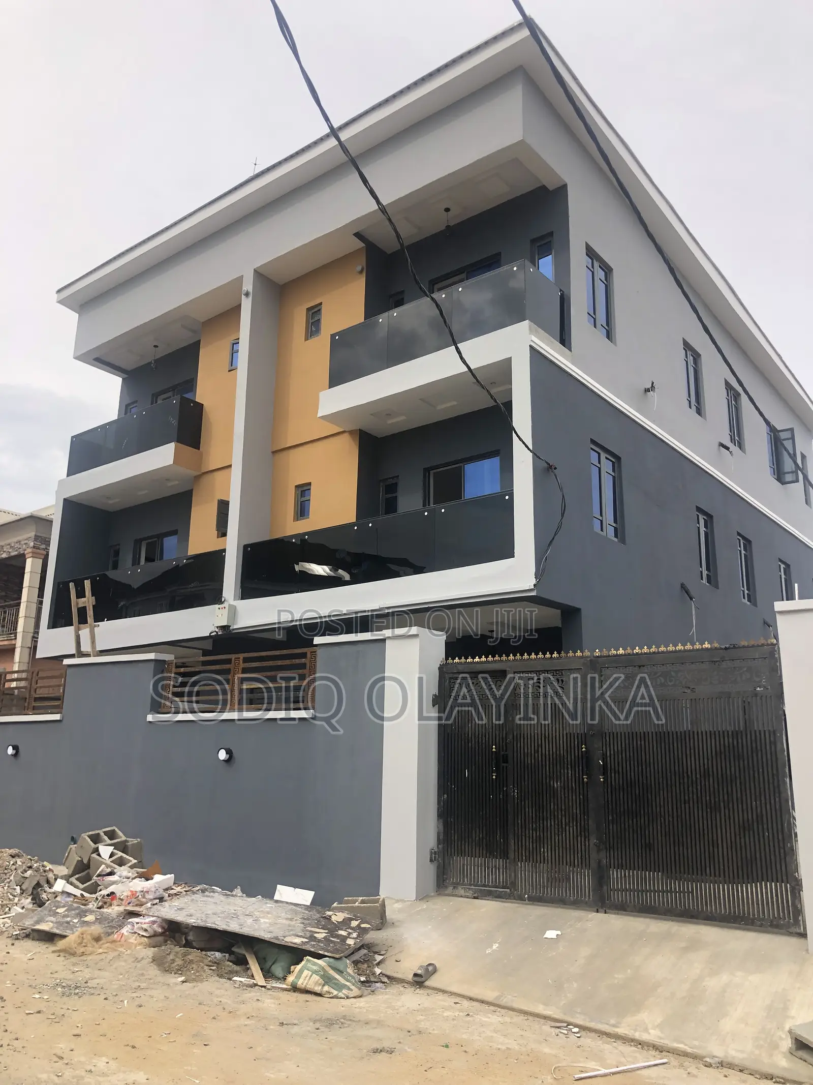 A 4 Bedroom Semi Detached Duplex in Ifako-Ogba